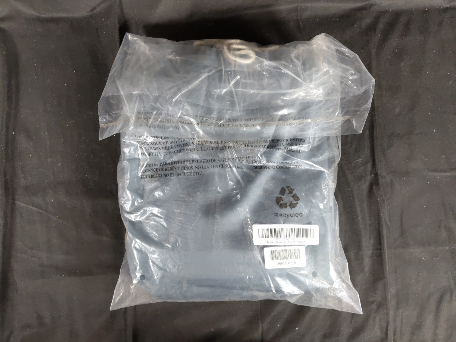 Quince Home Bamboo Sheet Set Nightfall Blue Queen - Retail price: $129.90
