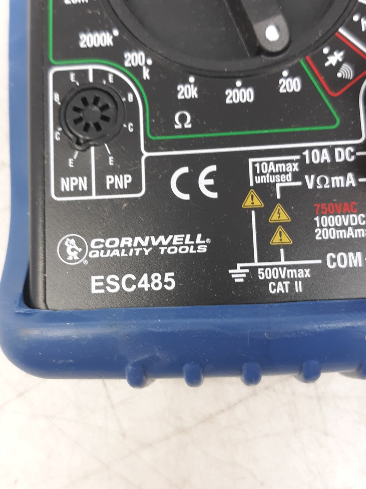 Cornwell ESC485 Digital Multimeter with Probes - Auto & Electrical Testing