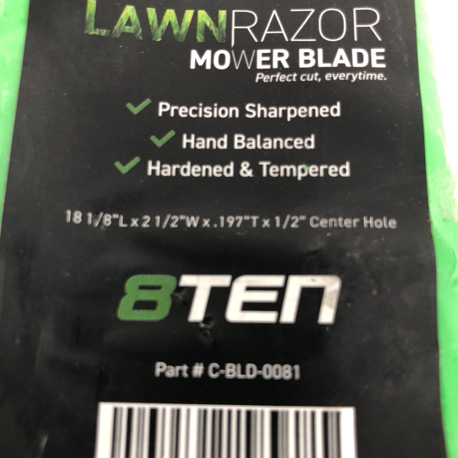 Lawn Razor Mower Blade 18 1/8" x 2 1/2": C-BLD-0081