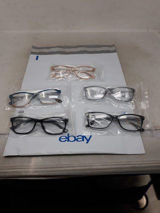 Lot of 5 Assorted CPM001 Eyeglasses Frames