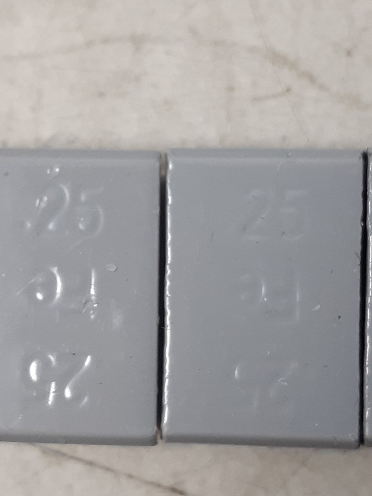 Perfect Equipment 200576FE Steel Adhesive Wheel Weights 3 oz Strips - 48 Qty