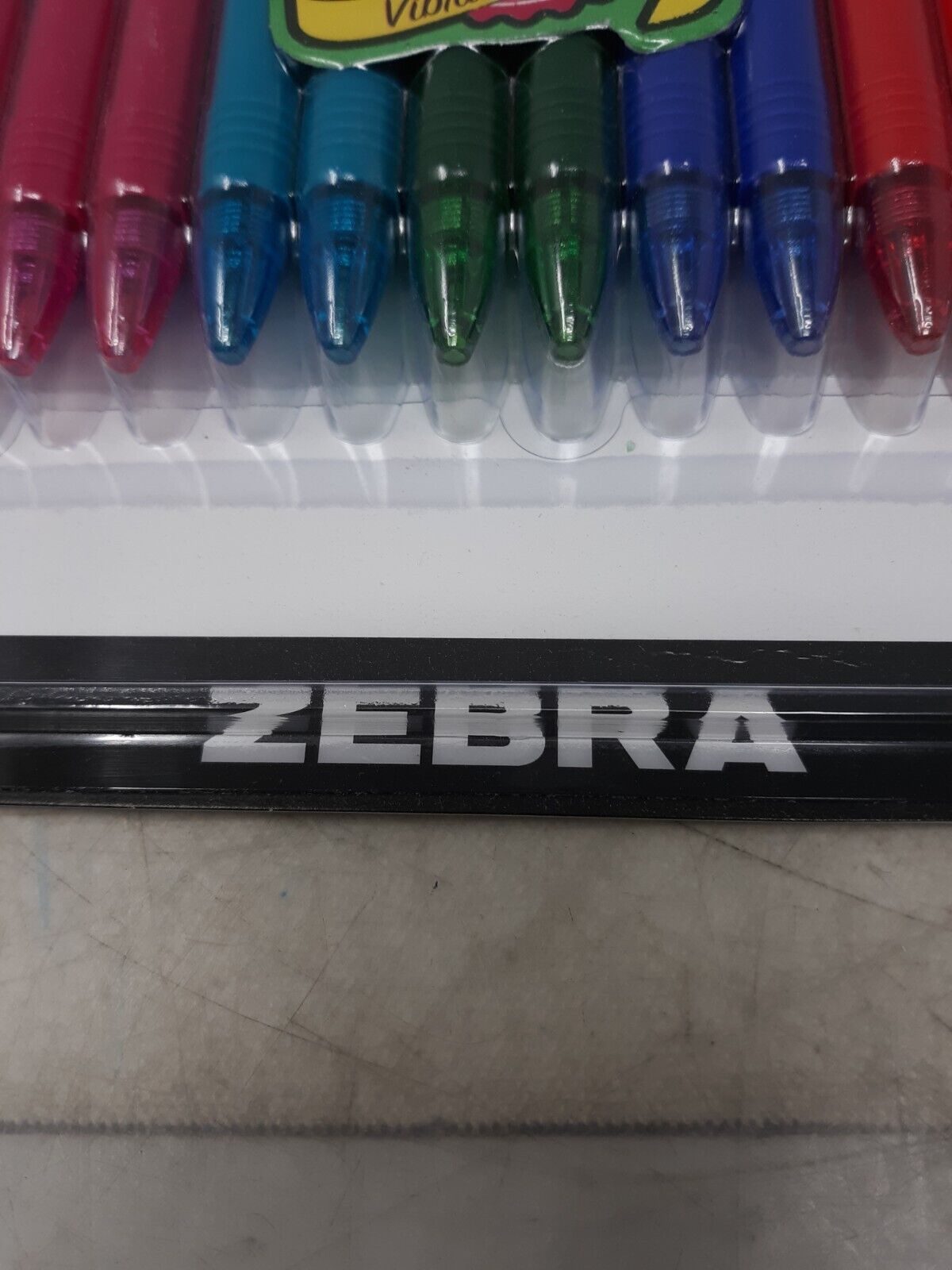 Zebra Z-Grip Retractable Ballpoint Pen Medium Point 40 Pack Assorted Colors 1mm