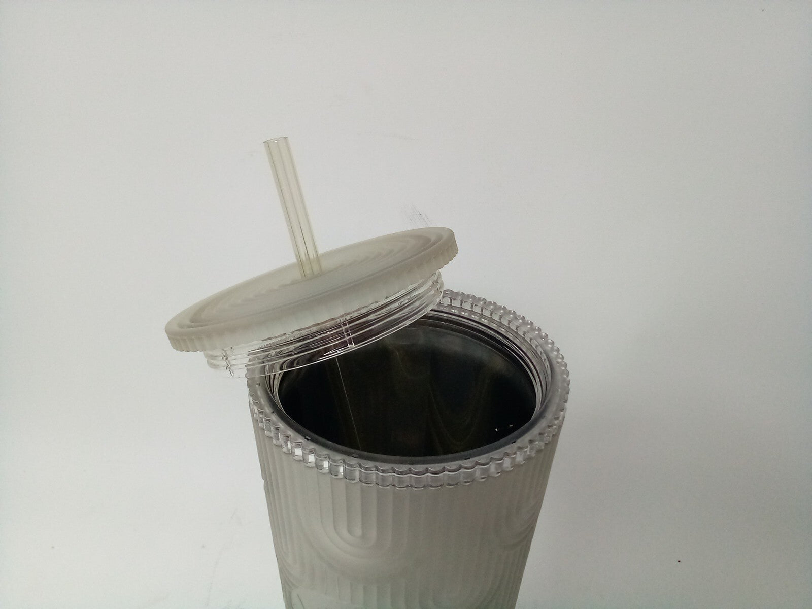 Starbucks 2024 Summer Gray Siren Scales Soft Touch Tumbler Venti 24 oz Cup
