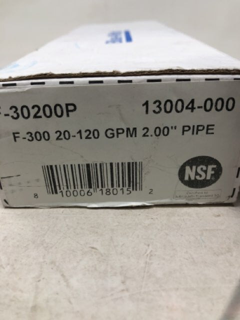 Blue-White F-300 20-120 GPM 2" Pipe Acrylic Flow Meter