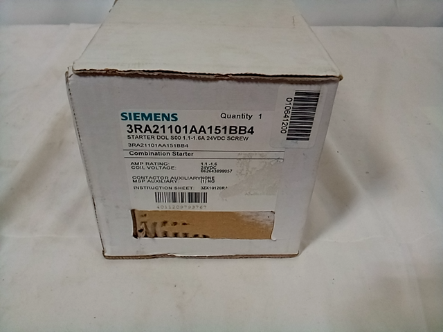 Siemens 3RA2110-1AA15-1BB4 Combination Starter
