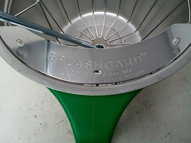 Bunn 32643.0007 Stainless Steel Funnel Assembly with Green Handle for Dual Soft