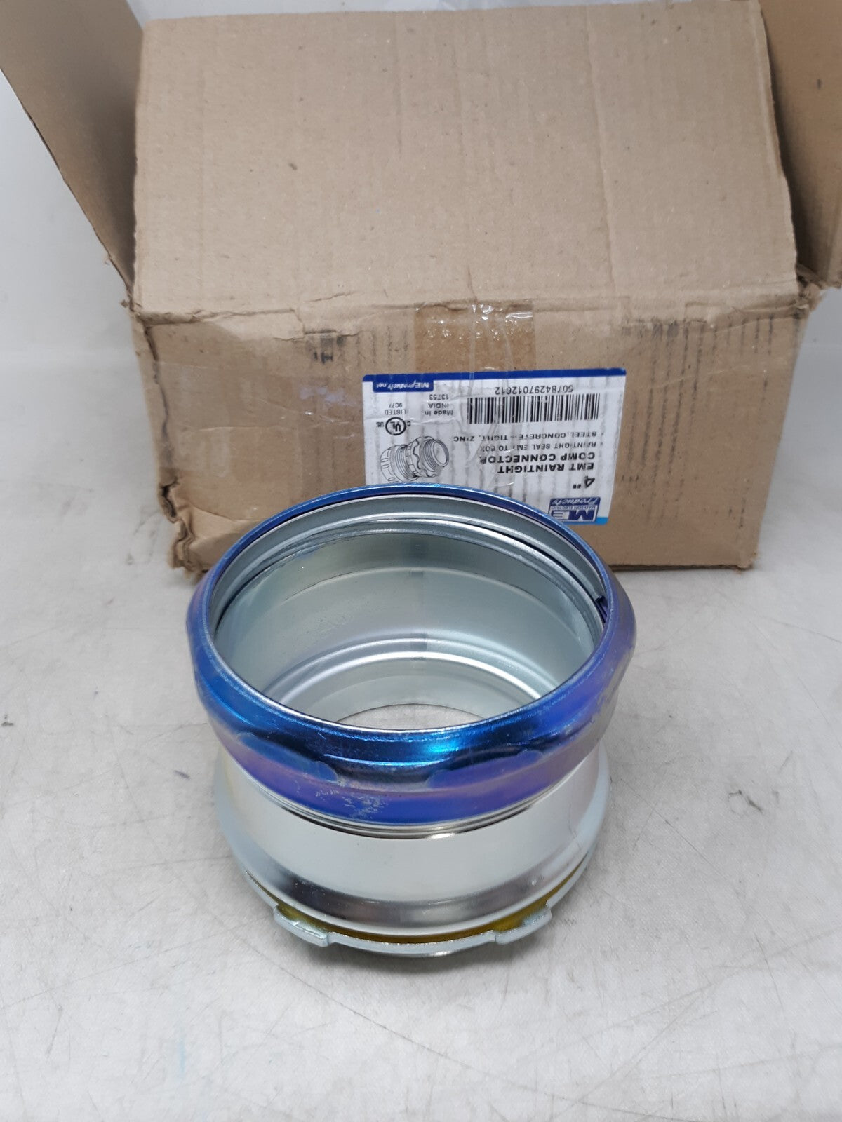 Pack of 4 Southwire 4" EMT Set Screw Connector MES-759