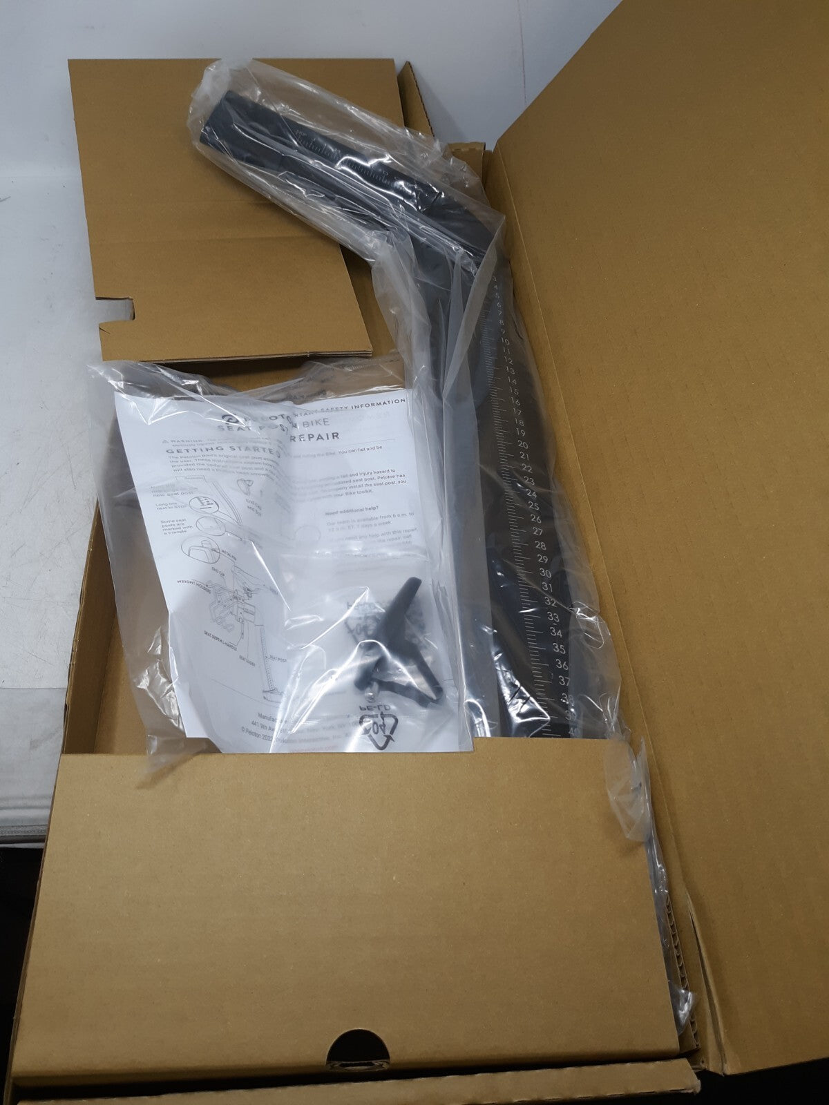 Peloton Bike Updated Seat Post Repair Kit SB01-0061 w/ Spring, Cap & Guide