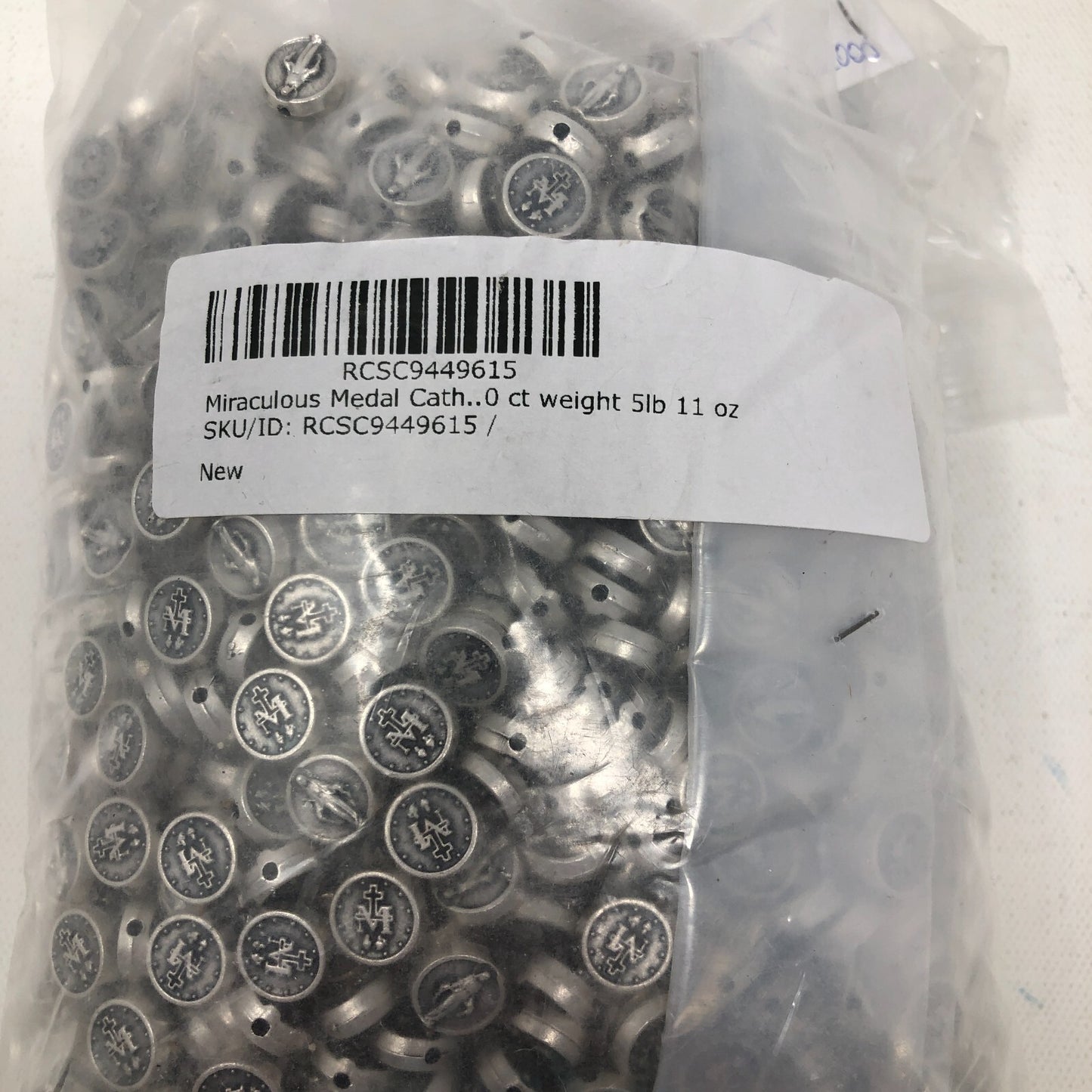 Miraculous Medal Rosary Beads-5 LB Bag