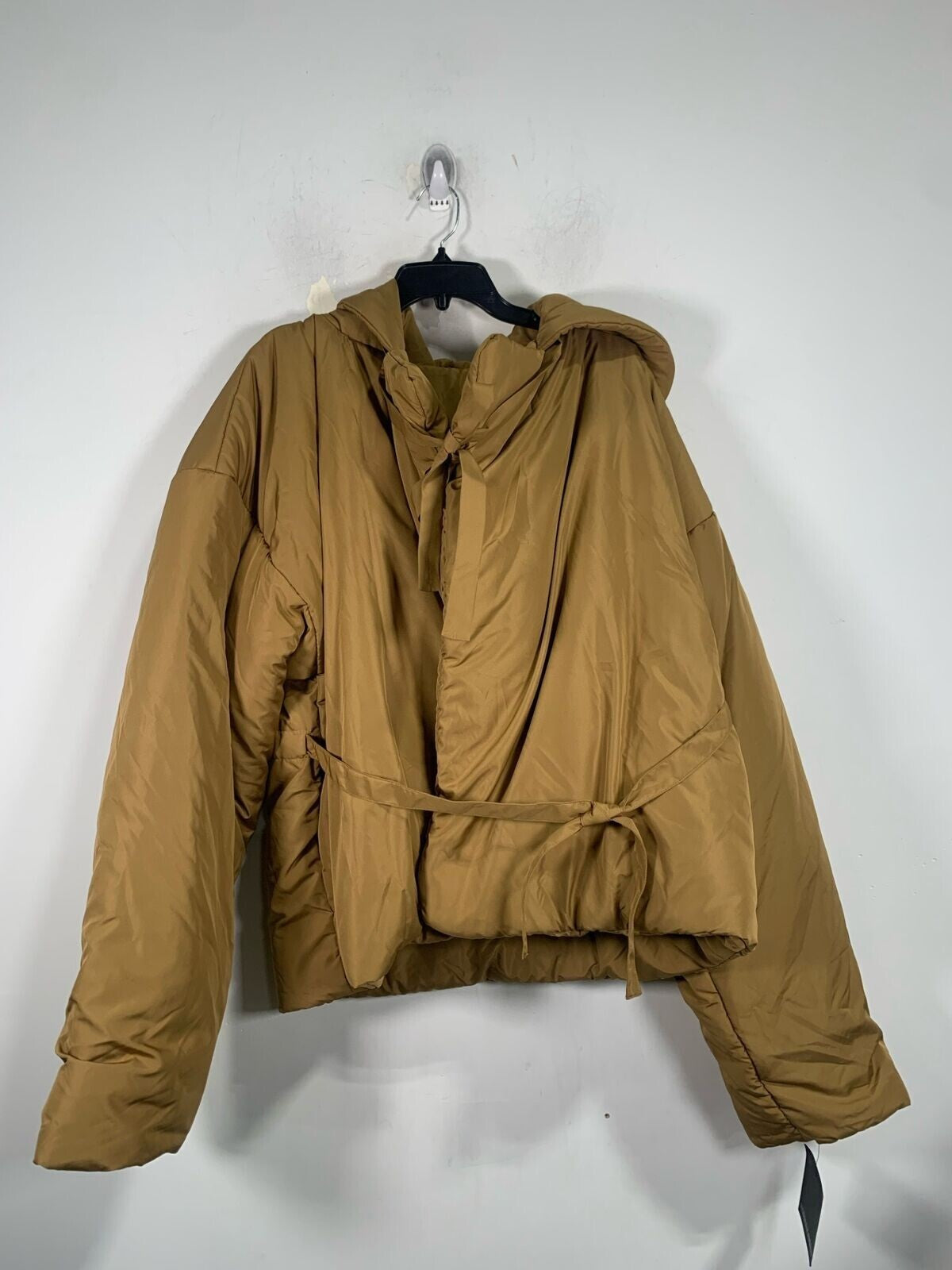 Light Brown/Nude Norma Kamali Sleeping Bag W/ Drawstrings M/L