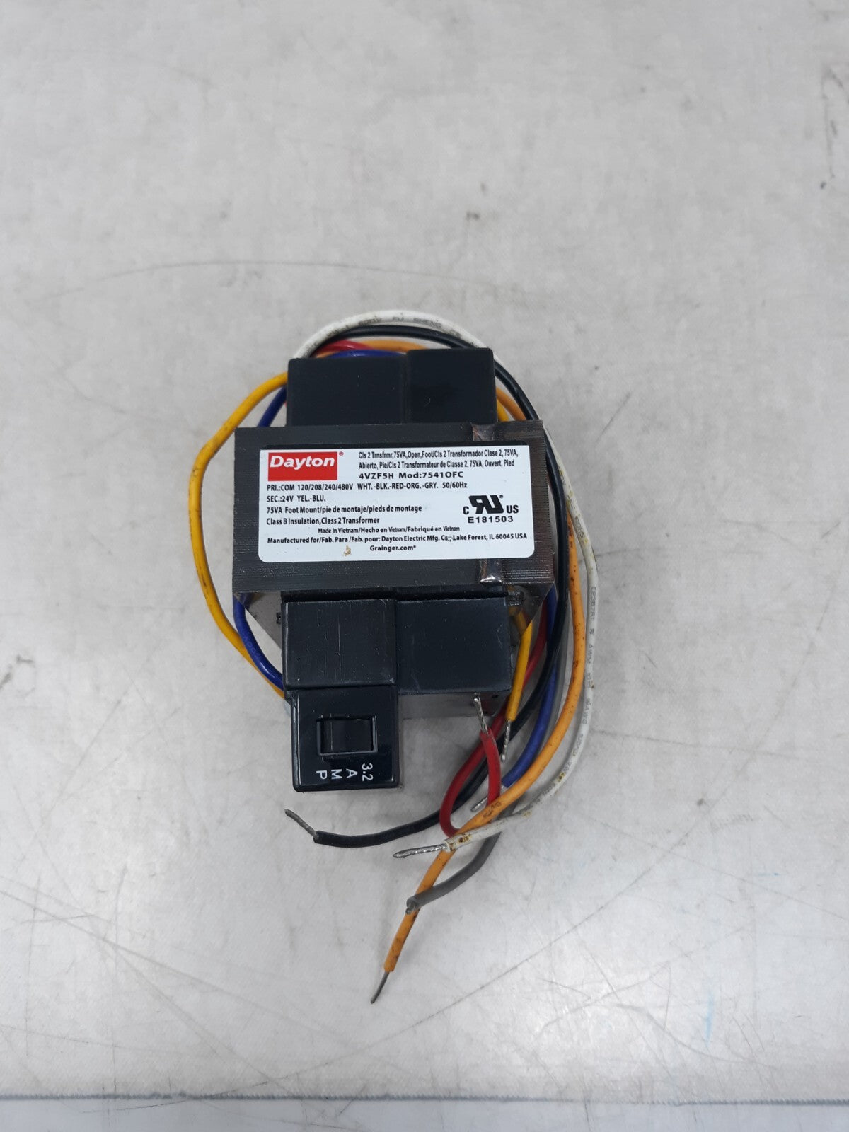 GRAINGER 7541OFC / 7541OFC