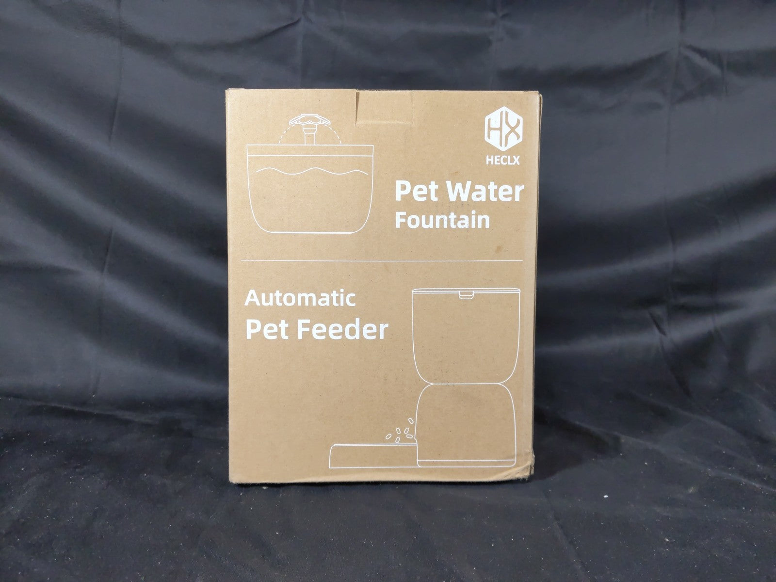 Automatic Pet Feeder & Water Fountain Set | Battery/Wired for Cats & Dogs