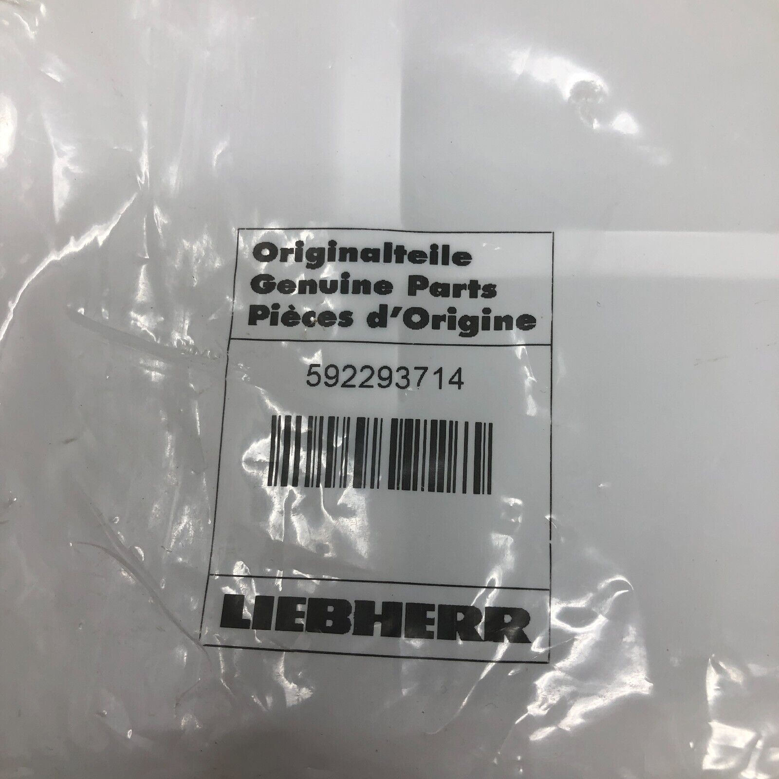 Liebherr Air Filter: 592293714