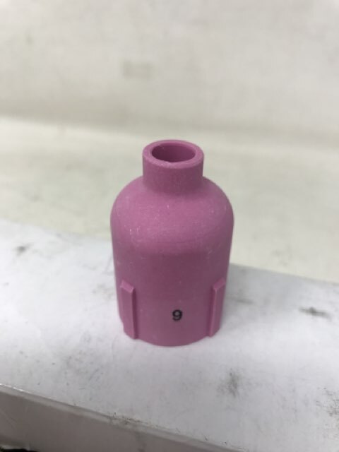 Weldtec 57N75 Nozzle, Alumina, #6 Gas Lens, 10 Pack