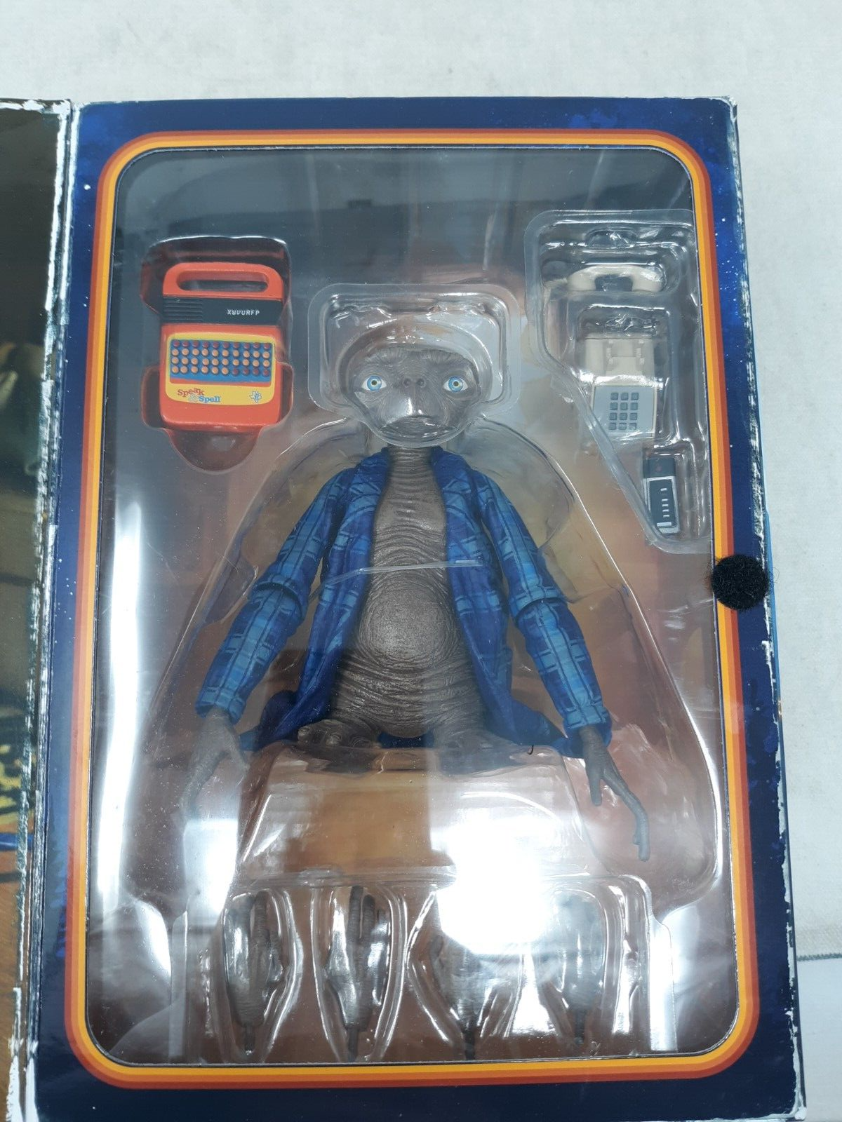 NECA 40TH ANNIVERSARY E.T. EXTRA-TERRESTRIAL ULTIMATE TELEPATHIC E.T. 7" FIGURE