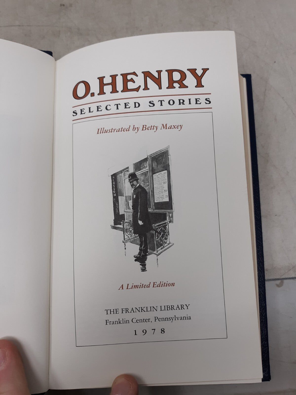 Franklin Library  O'Henry - Selected 45 Stories Collected Stories