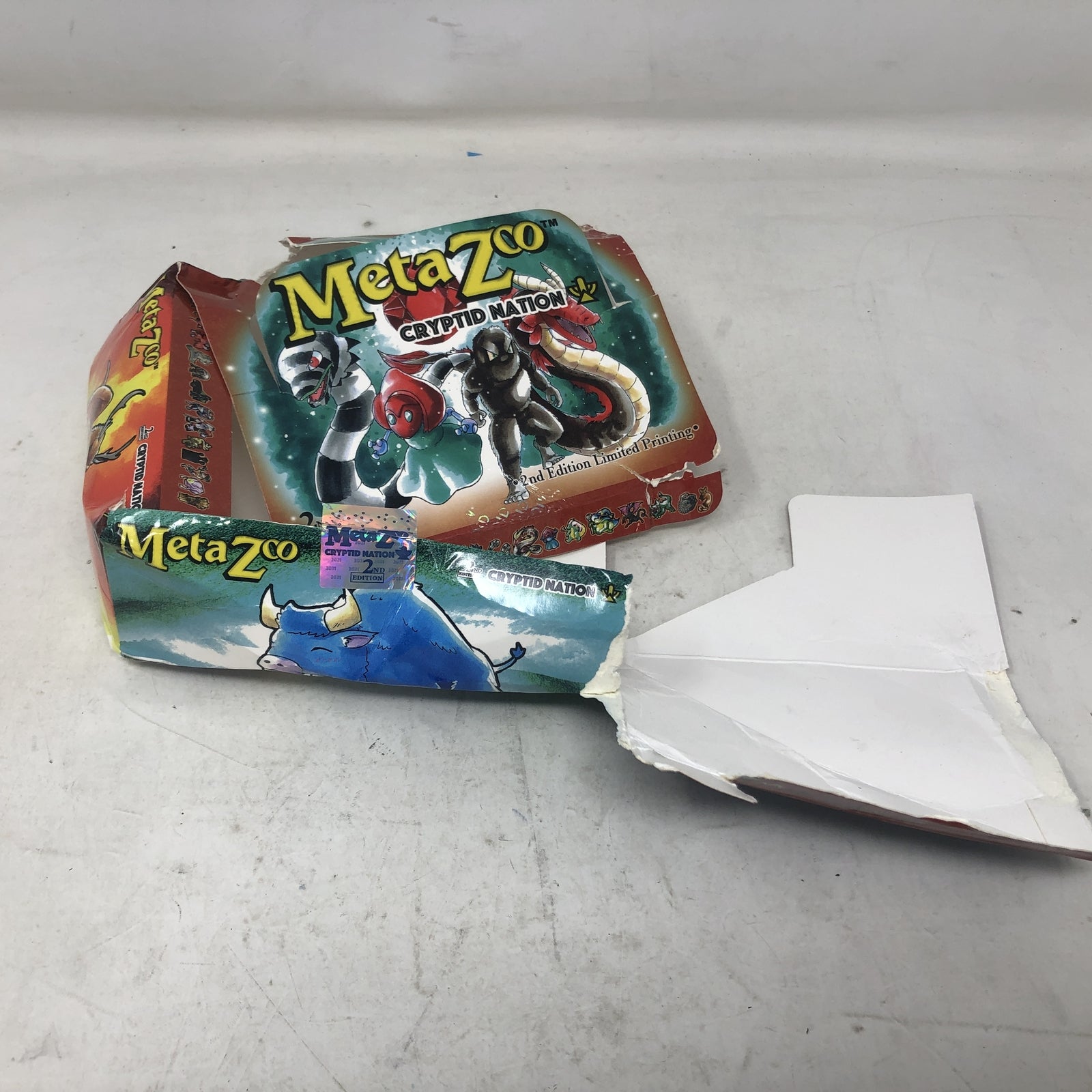 MetaZoo Cryptid Nation Trading Cards 2nd Edition Limited - 35 Boost Pks - *Read*