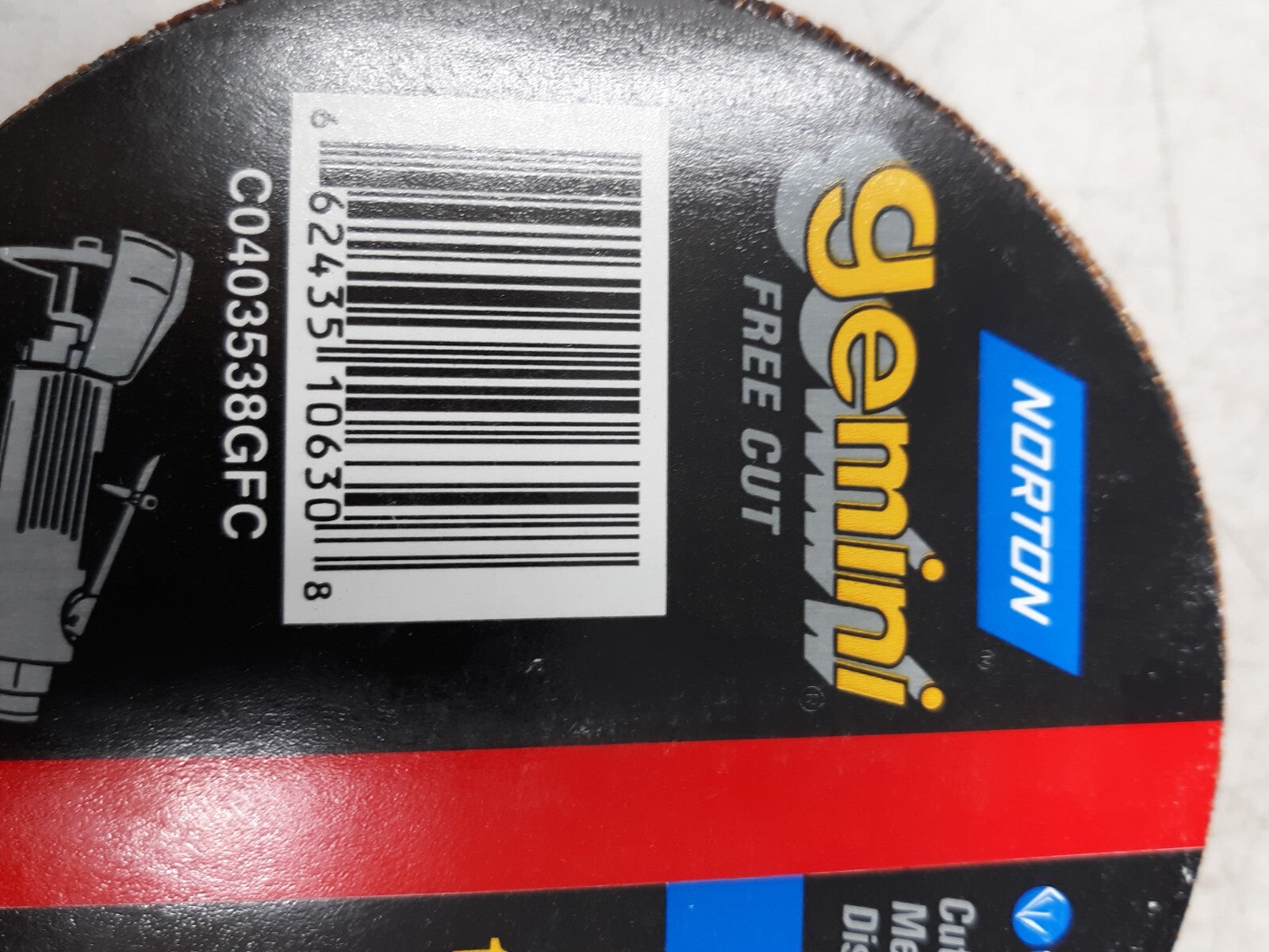 Norton Gemini Cut-off Wheels 4" x .035" x 3/8" Pack Of 25