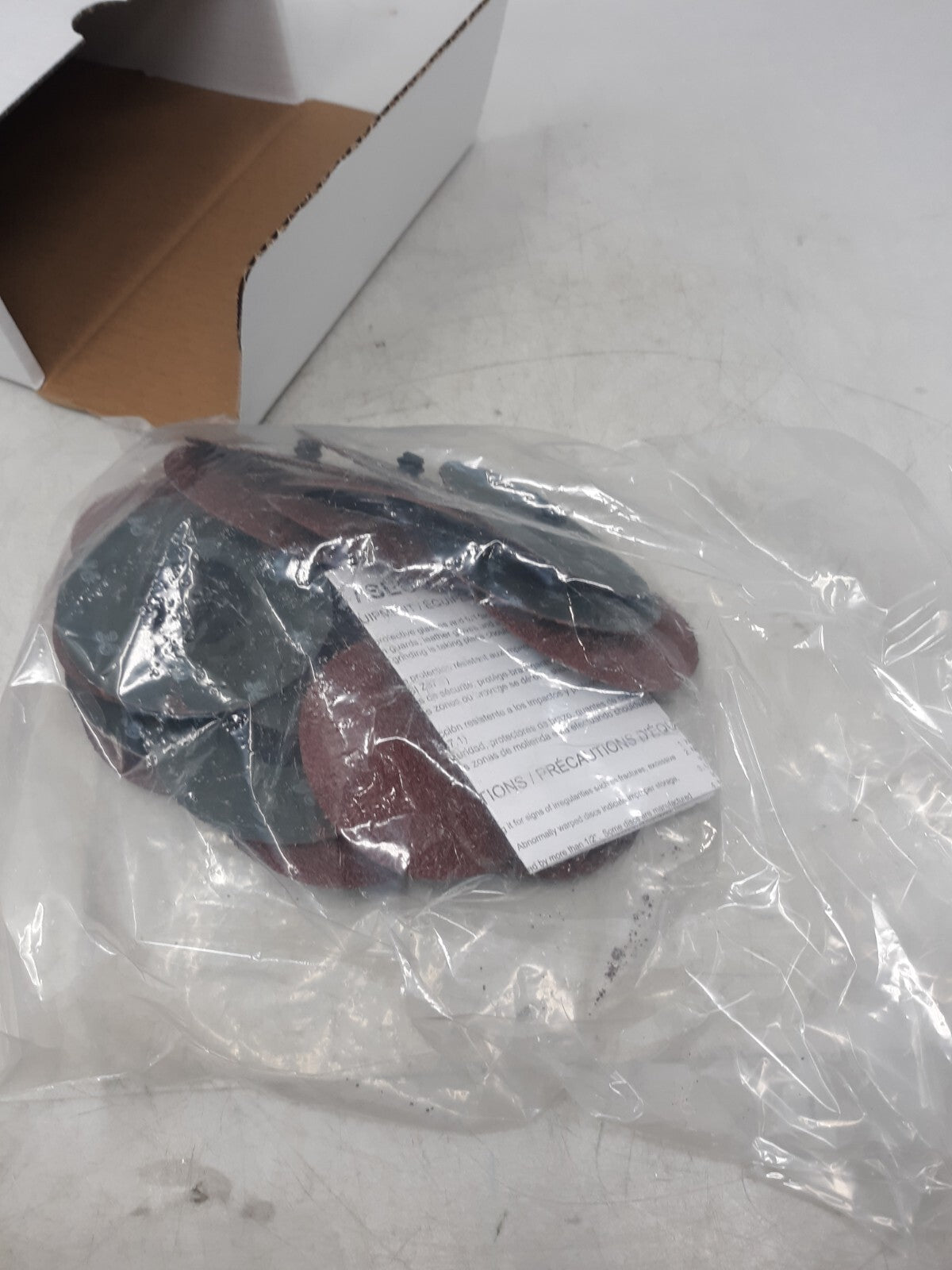 High Teck 336-25 3" Mini Resin Fibre Discs 36 Grit Type R A/O – Qty 25