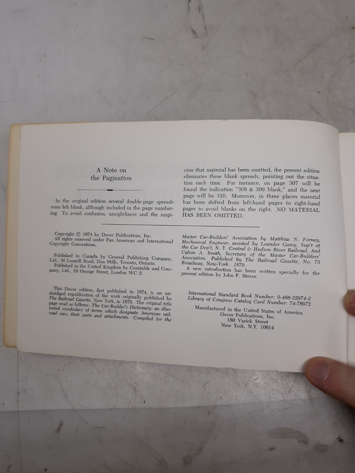 The Railroad Car Builder's Pictorial Dictionary - Soft Cover