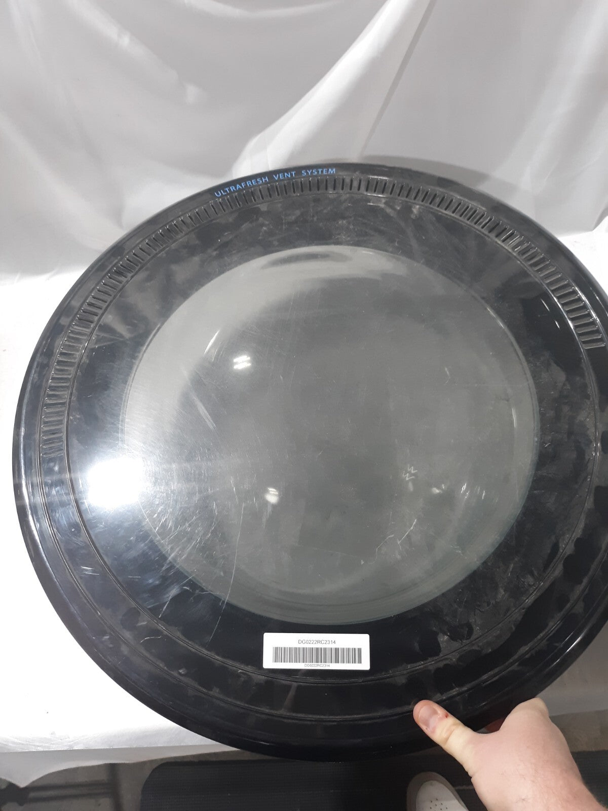 GE Front Load Washer Door Ultrafresh Vent System BLK-Gold-Gray