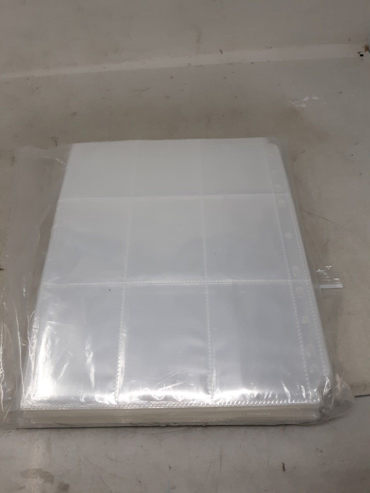 9 Pocket Card Protector Sheets - Fits Standard Size Cards, 150 Pack