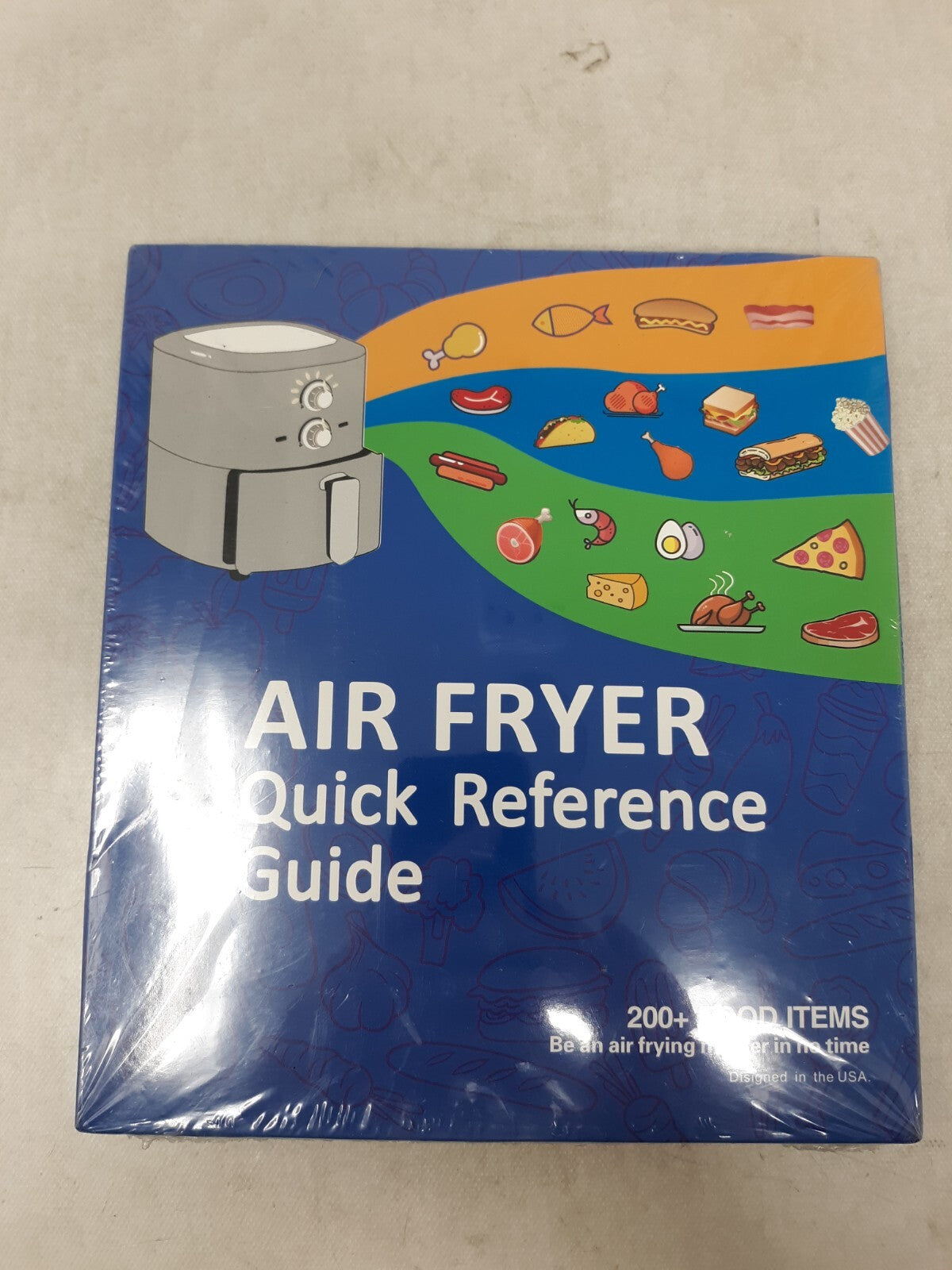 Tzarrot Air Fryer Cheat Sheet Magnets Cooking Guide Booklet Times Chart Set