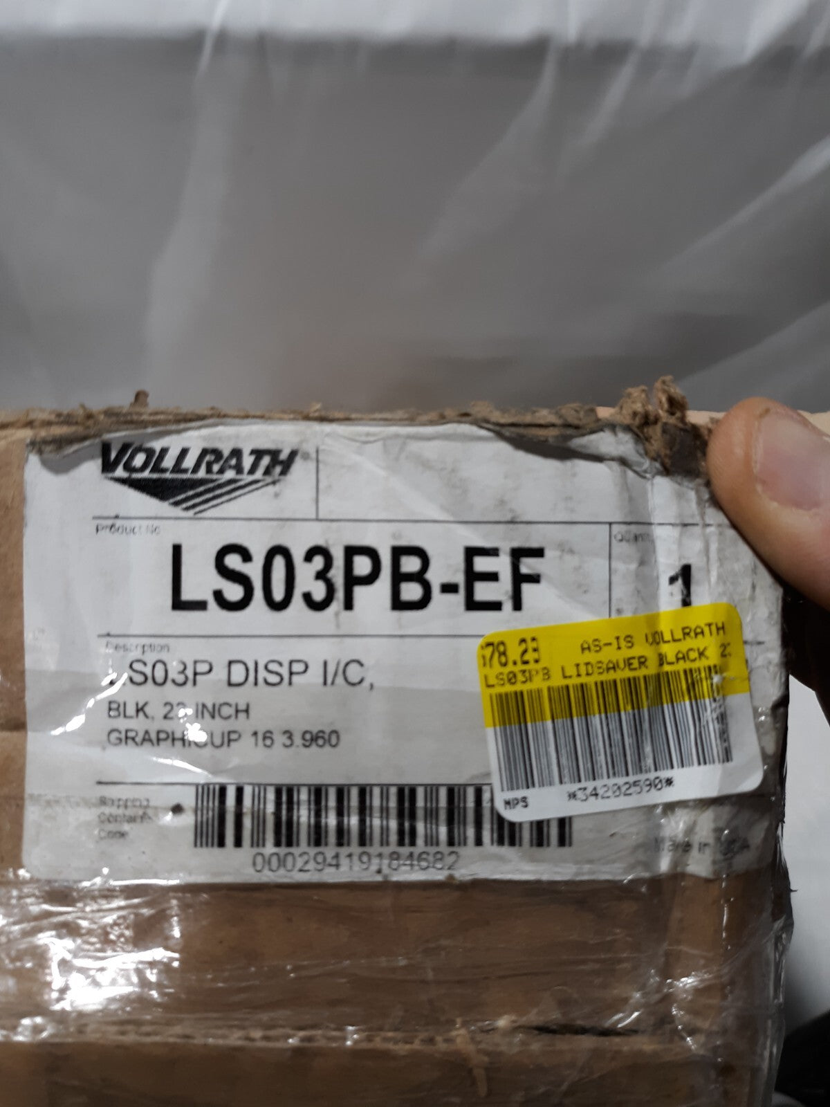Vollrath LS03PB-EF LidSaver3™ In-Counter Lid Dispenser Horizontal