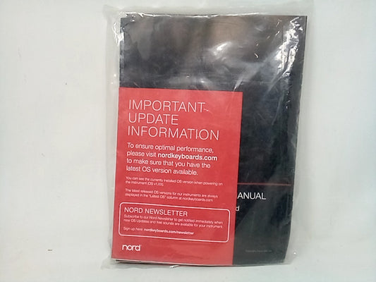 Nord Grand User Manual with Power Cables - English/French