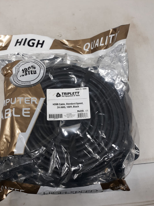 Triplett Hdmi-Ss-100Bk Hdmi Cable