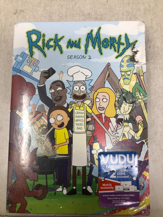 Rick and Morty: Season 2 (DVD, 2015)