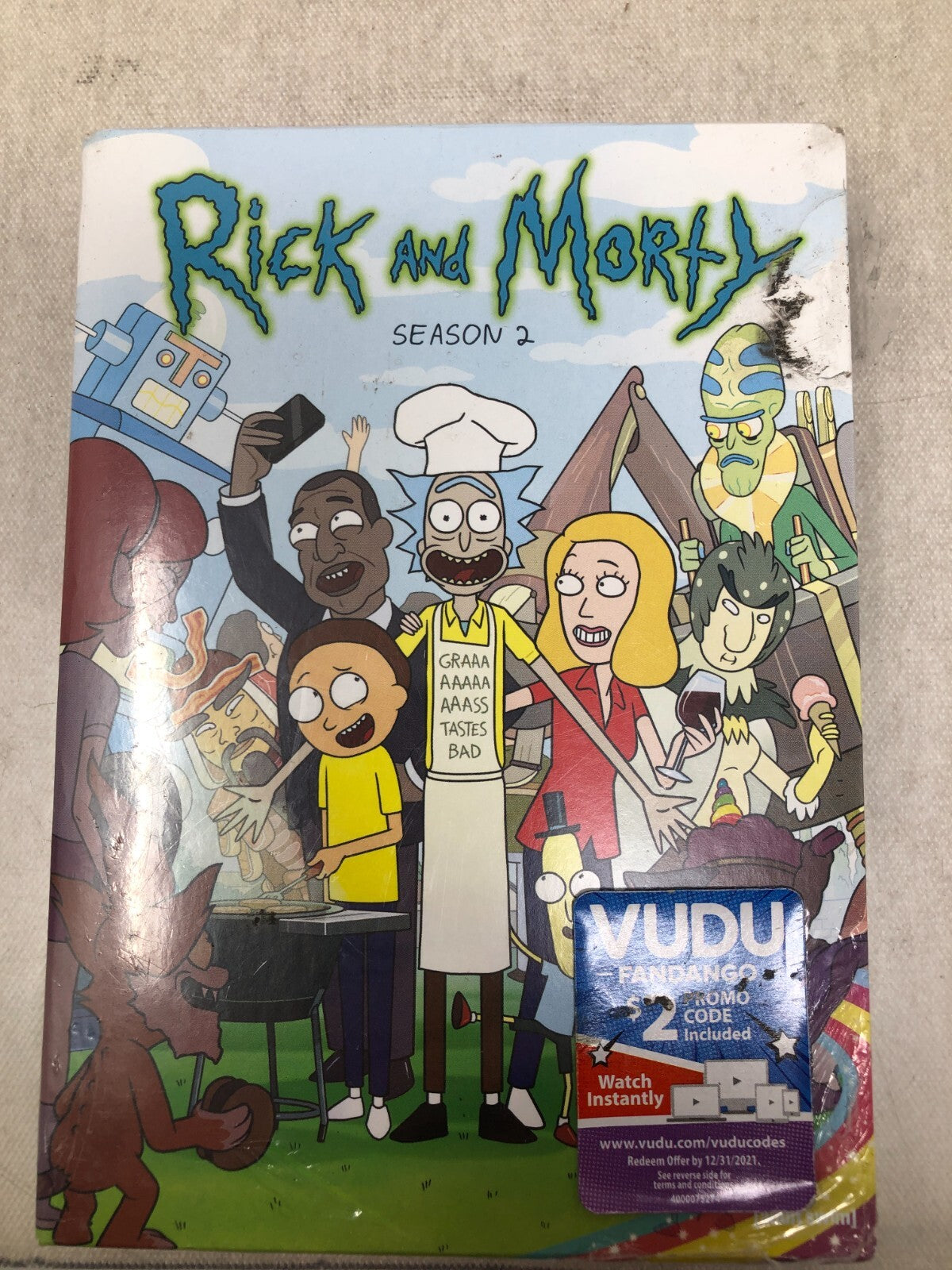 Rick and Morty: Season 2 (DVD, 2015)