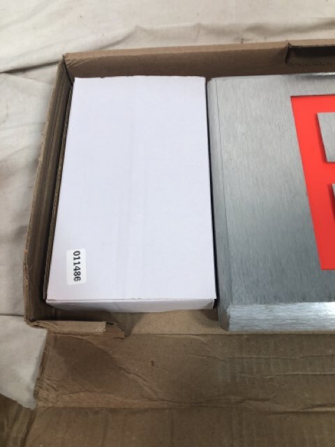 EMERGI-LITE AADXN1R-N Die Cast Aluminum Exit Sign LED Board Red