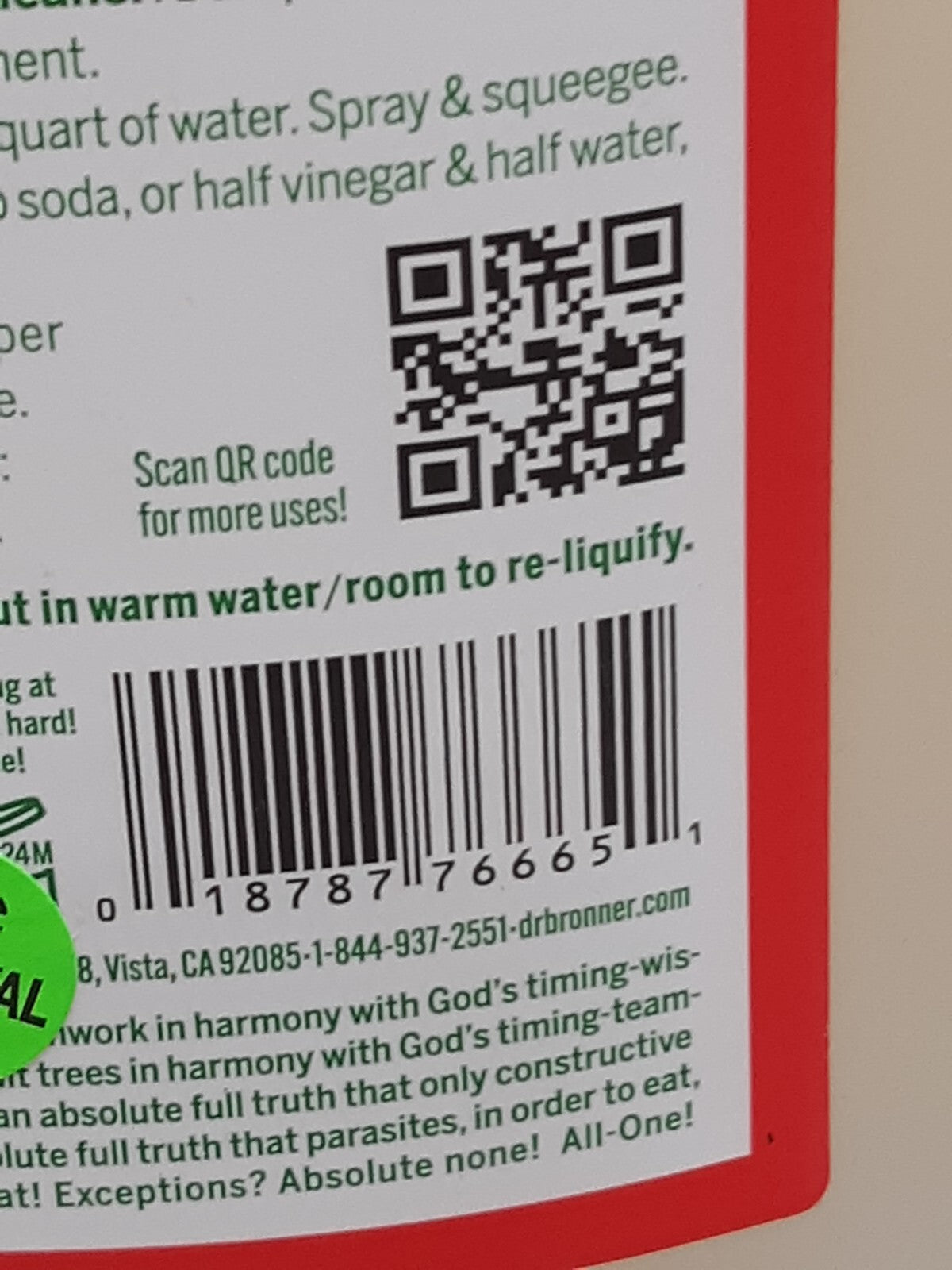 Dr. Bronner's - Sal Suds Biodegradable Cleaner 1 Gallon