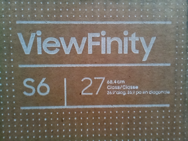 Samsung ViewInfinity S6 27 - S27A600UUN Monitor