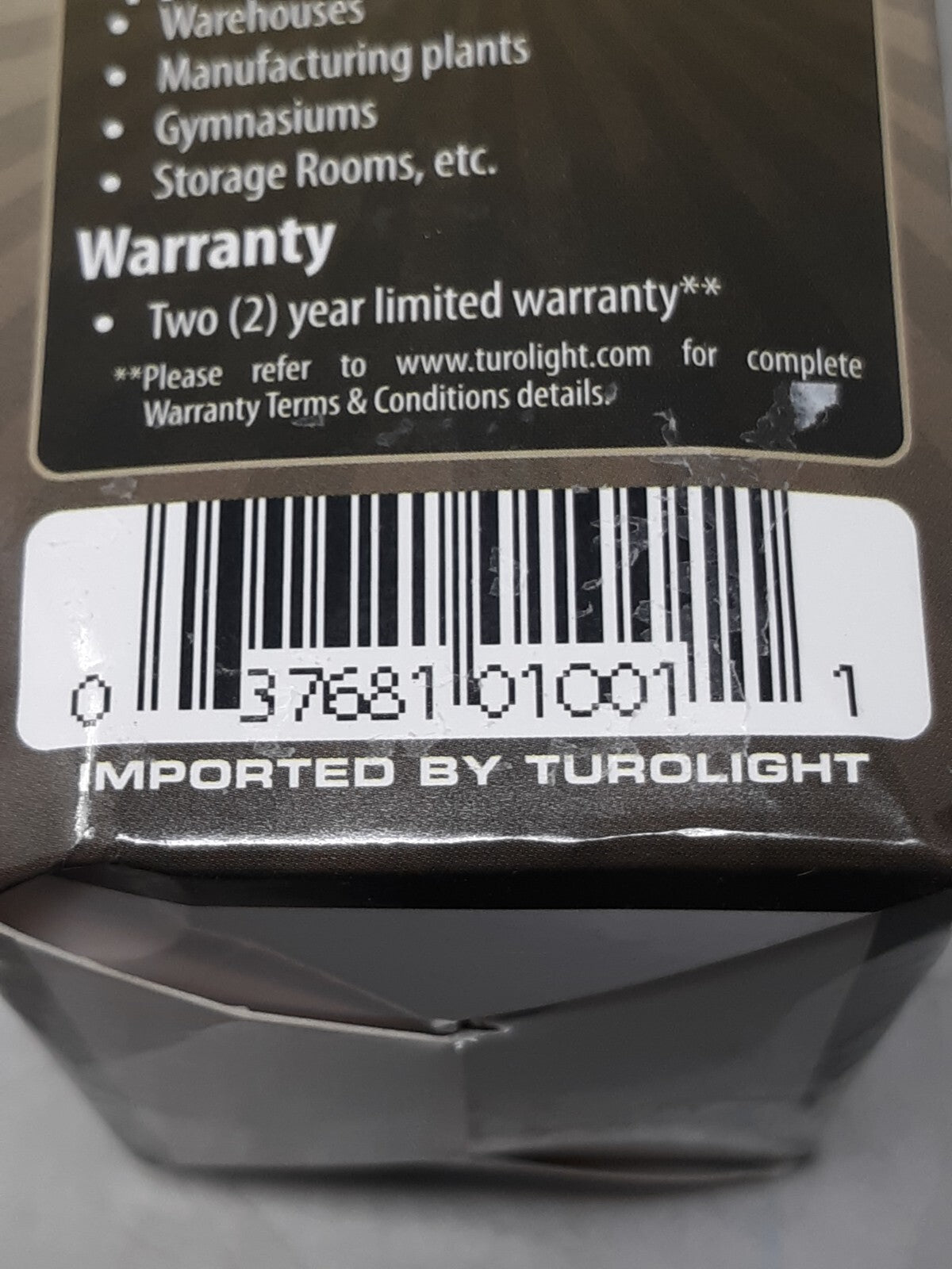 TuroLight TL-2052 PIR High Bay 360° Occupancy Sensor Fixture Mount 277VAC