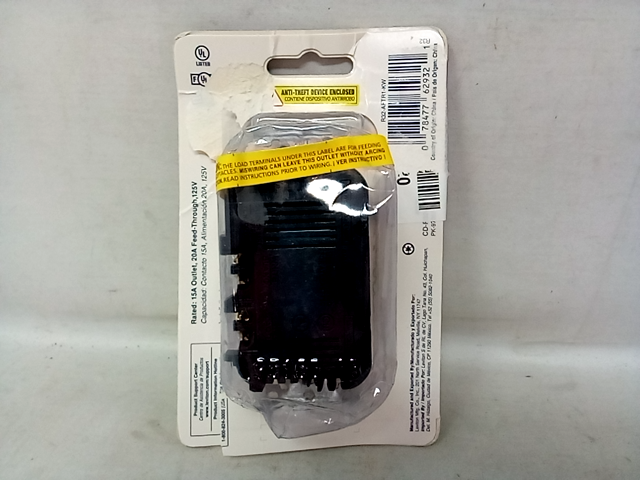 Leviton Tamper-Resistant AFCI Outlet AFTR1-KW