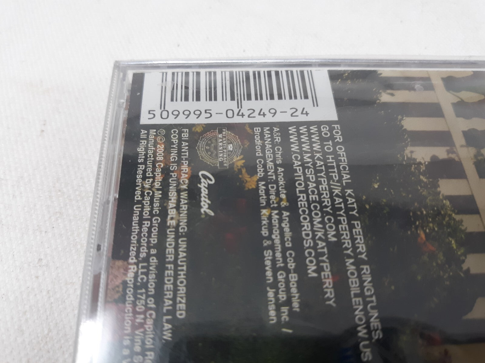 One of the Boys by Katy Perry (CD, 2008)