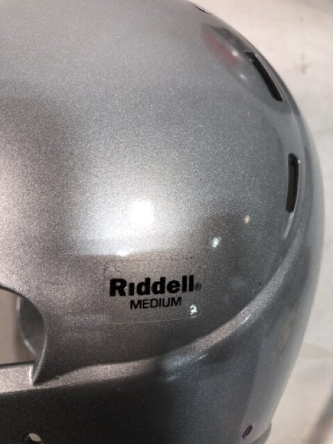 Xenith Football Helmet Empty Shells M, M, L Silver - Rejected Shells Only