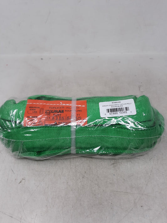 Lift-All En60x6 Tuflex 6 Ft. Endless Round Sling, 5300 Lbs.