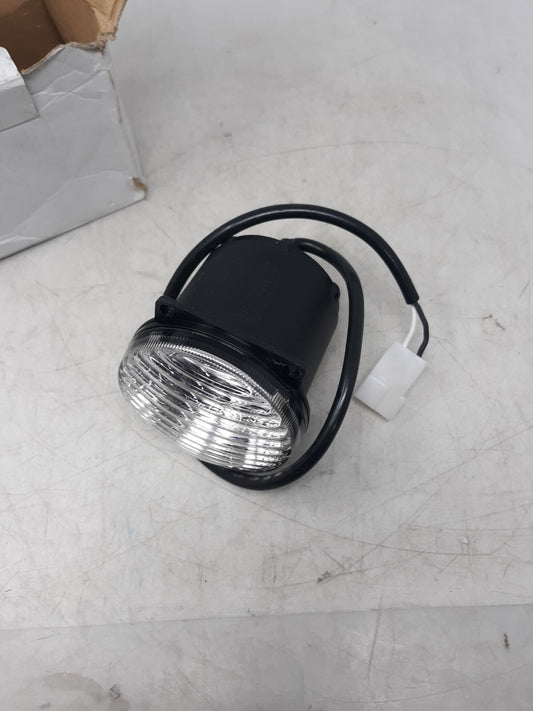 80mm Clear H3 Halogen 12V Fog Lamp with Connector – UN00L39