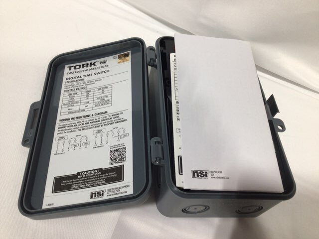 Tork EW103B Indoor/Outdoor Digital Time Switch 24h 7d