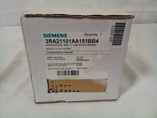 Siemens 3RA2110-1AA15-1BB4 Combination Starter