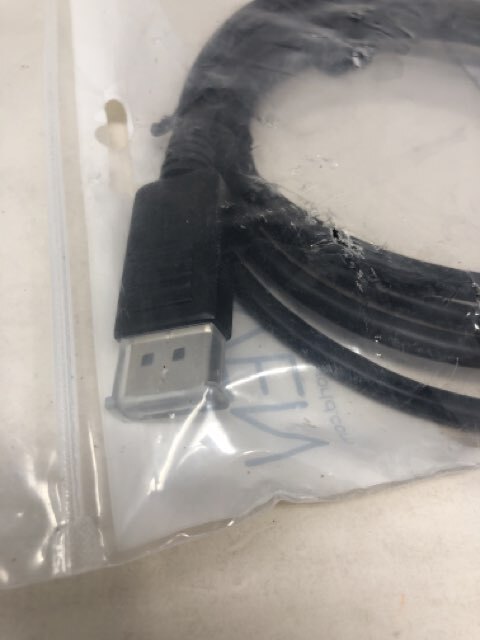 V7 Seven Video Display Port Male Adapter Cable Cord Black