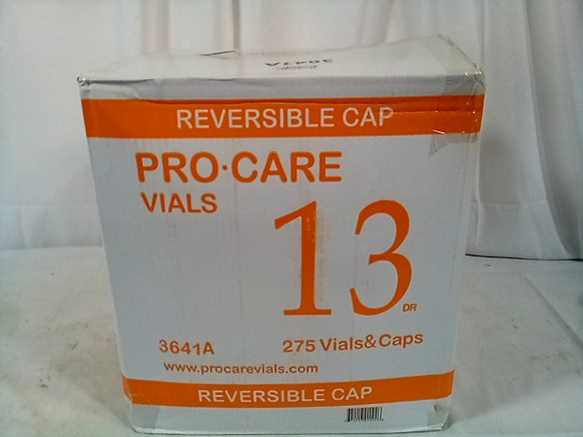 Pro Care - Vials 13 275 Vials &caps