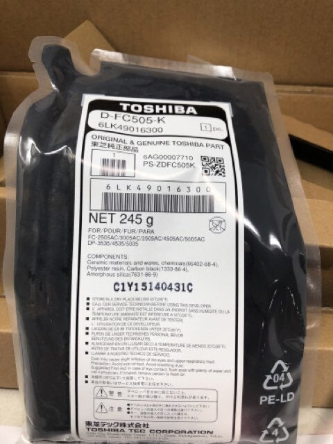 Toshiba DEV-KIT-FC505K 6LK49168000W Drum Maintenance
