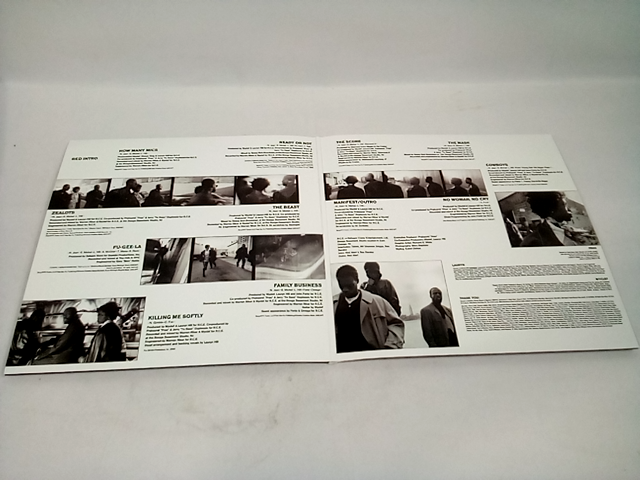 Fugees The Score Columbia Vinyl Record