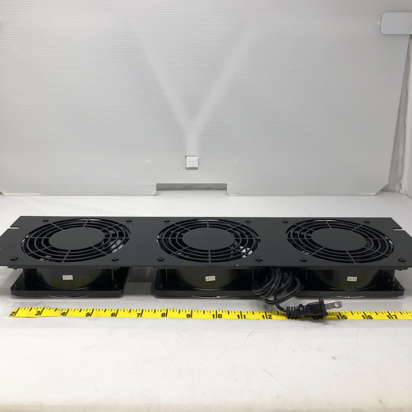Hammond FP3F115 3RU Fan Panel 3 Fans (115V)