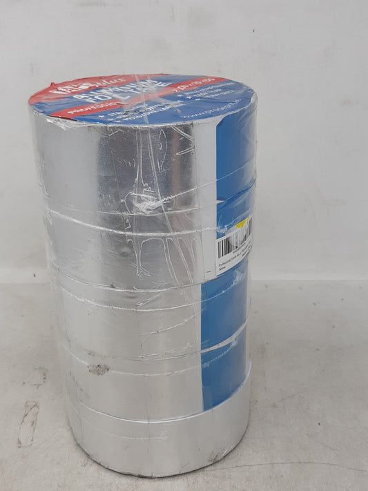 5 Pack Tape Plus Aluminum Foil Tape 2" x 70 yds