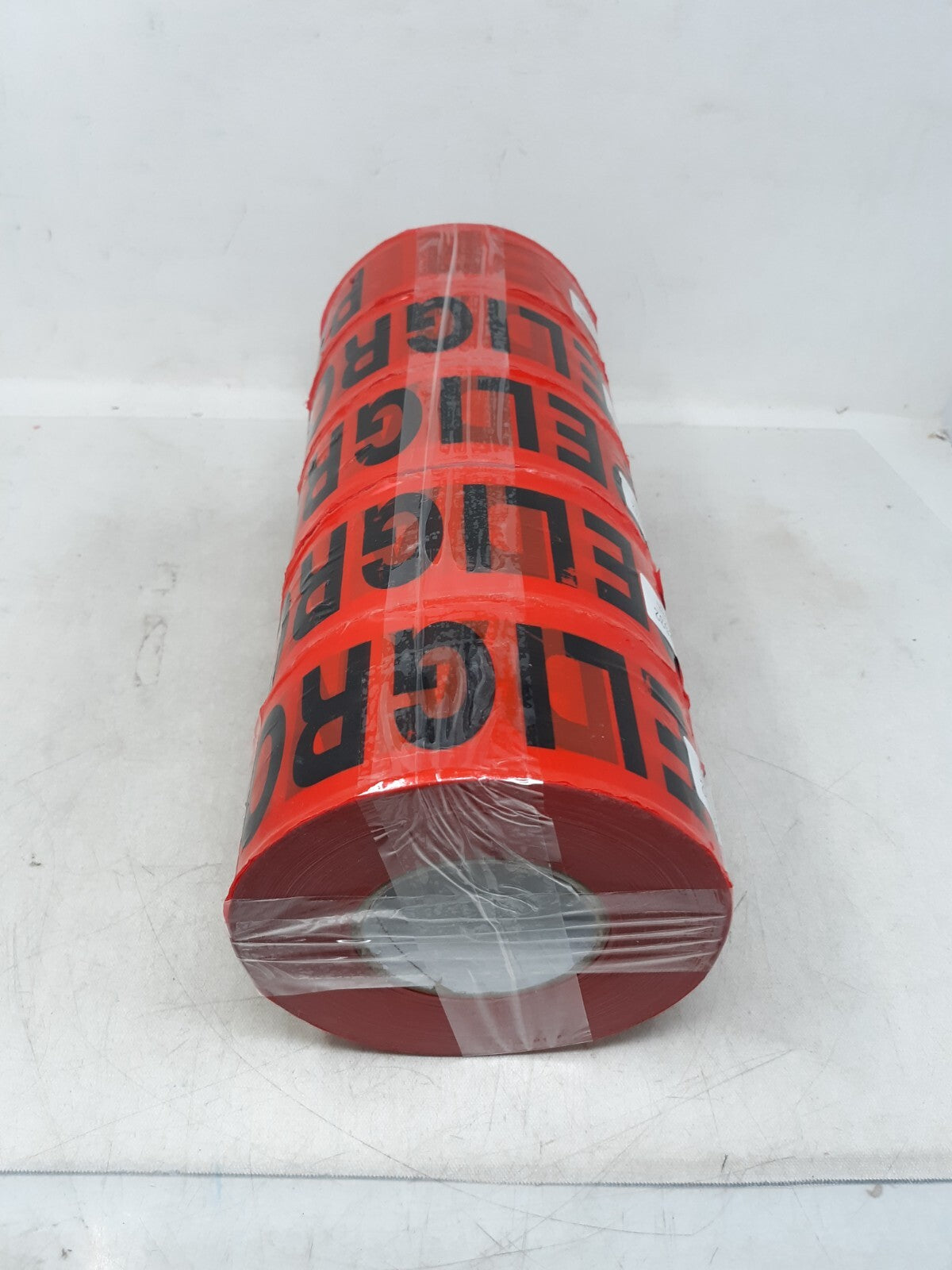 5 Pk Shurtape Red Danger Tape Adhesive Warning English/Spanish 3" x 1000' 232532